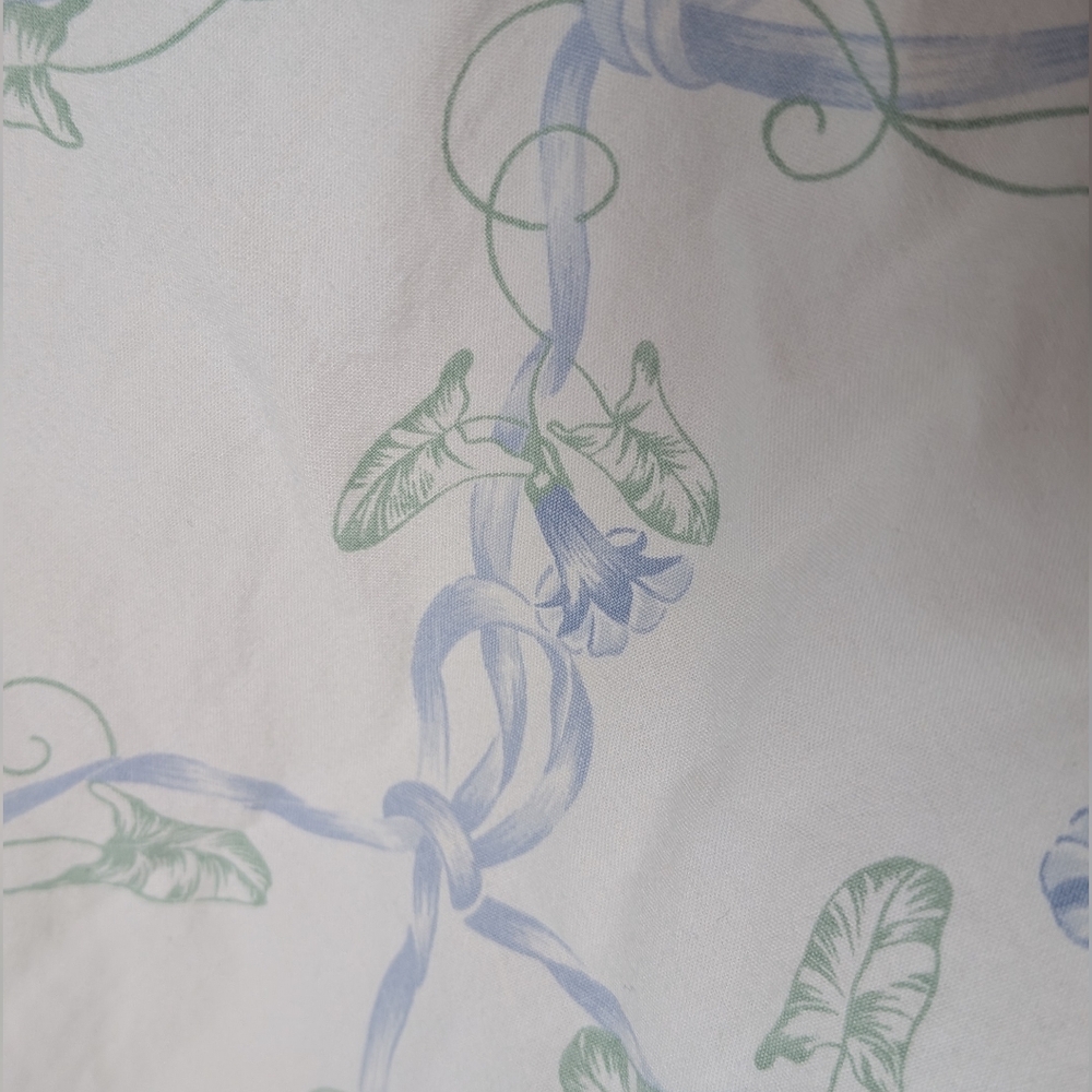 Fine Cotton Italian Full Sheet Set With Matching Duvet Cover And One Sham - Picture 2 of 10